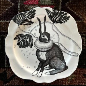 Anthropologie Rabbit 7" Plate
